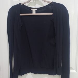 H&M J.Crew Black Cardigan Sweater